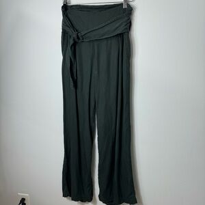 Free People wide leg belted pant size 6 1848